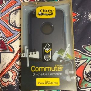 Navy/deep Water Otter Box Commuter iPhone 6+
